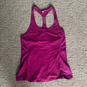 Women's Under Armour Magenta Racerback Top